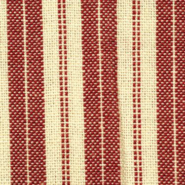 TELA DUNROVEN - COUNTRY - RED/CREAM